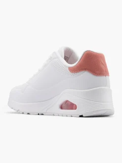 Solitaire Skechers Pink/White Trainers
