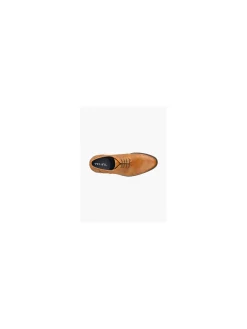 Tan Formal Oxford Lace Up Shoes