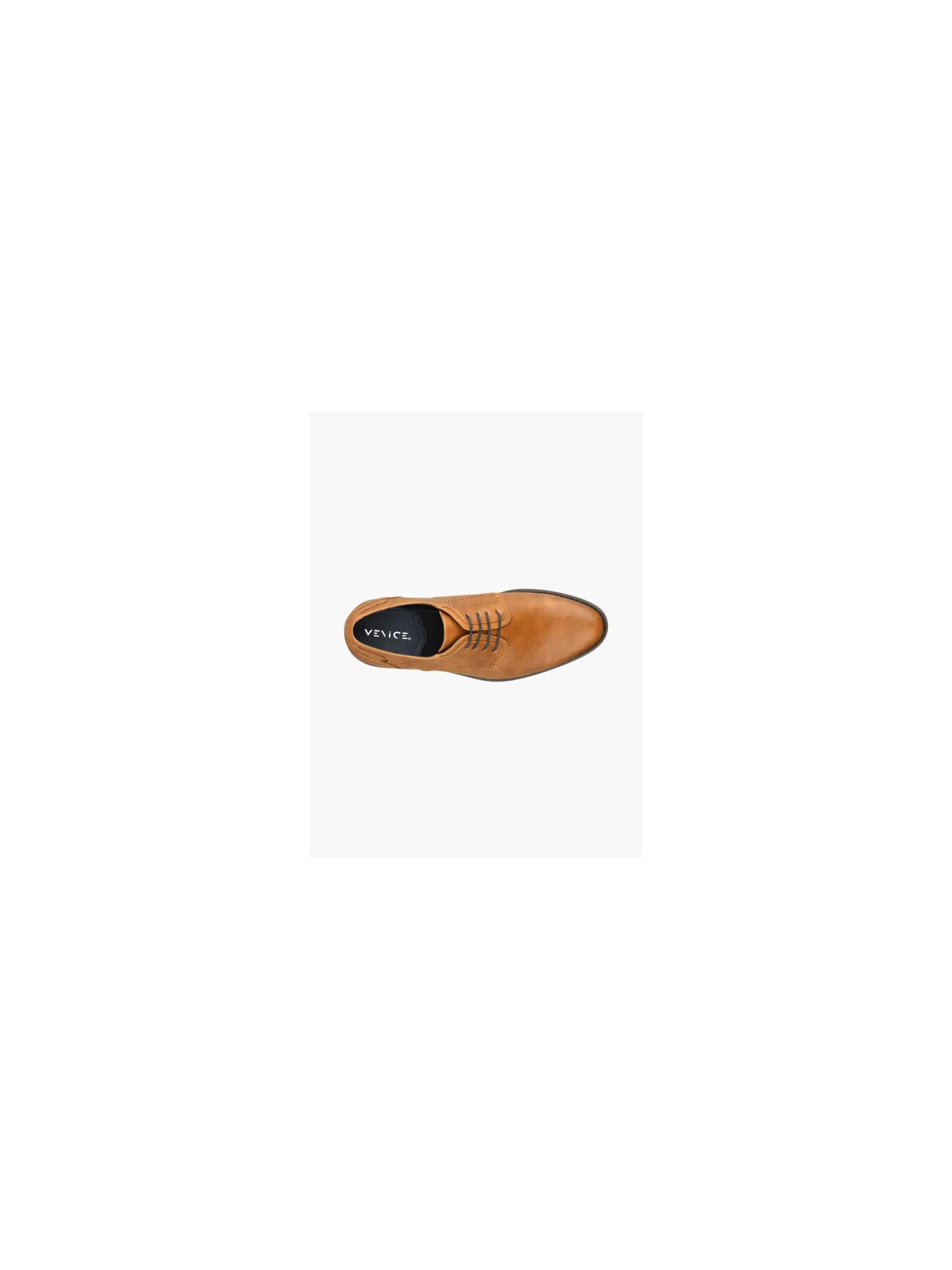 Tan Formal Oxford Lace Up Shoes