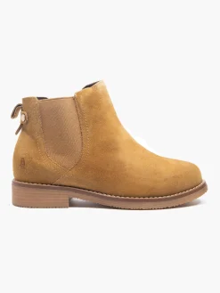 Tan Suede Ankle Boot