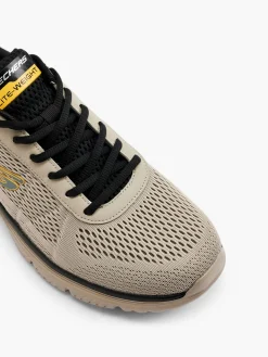 Taupe Burns 2.0 Skechers Trainers