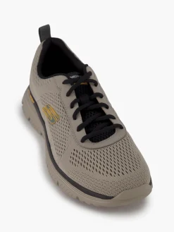 Taupe Burns 2.0 Skechers Trainers