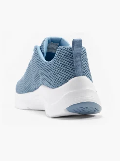 Teal/Pink Arch Comfort Skechers Trainers