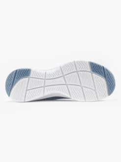 Teal/Pink Arch Comfort Skechers Trainers