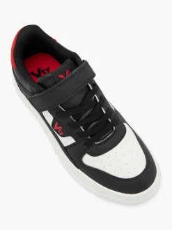 Teen Boy Black/Red Vty Court Trainer