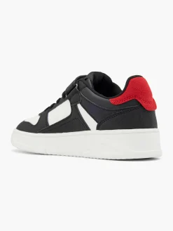 Teen Boy Black/Red Vty Court Trainer