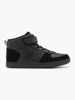 Teen Boy Fila Triple Black Hi-Cut Trainer