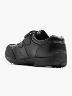 Teen Boy Twin Velcro School Shoe