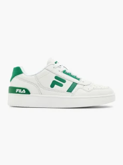Teen Boys Fila White/Green Trainers
