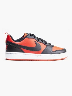 Teen Boys Nike Red/Black Court Borough Low Recraft Trainers