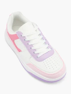 Teen Girl Colour Block Court Trainer