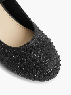 Teen Girl Gem Heeled Party Shoe