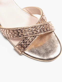Teen Girl Heeled Gem Sandal