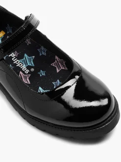 Teen Girl Hush Puppies Patent Bar Shoe