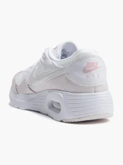 Teen Girls Nike White/Pearl Pink Air Max SC Trainers