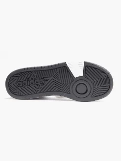 Teen Hoops Mid 3.0 K Black/White Trainers