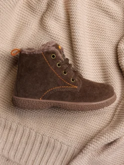 Toddler Boy Elefanten Warm Lined Ankle Boot