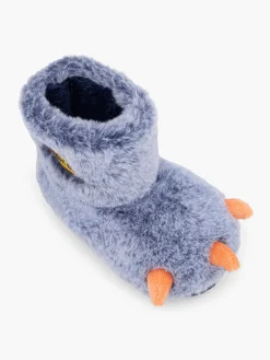 Toddler Boys Grey Claw Slipper Boot