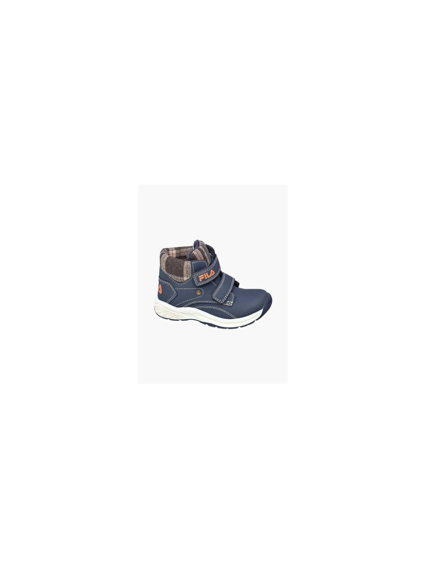 Toddler Boys Navy Twin Strap Fila Boots