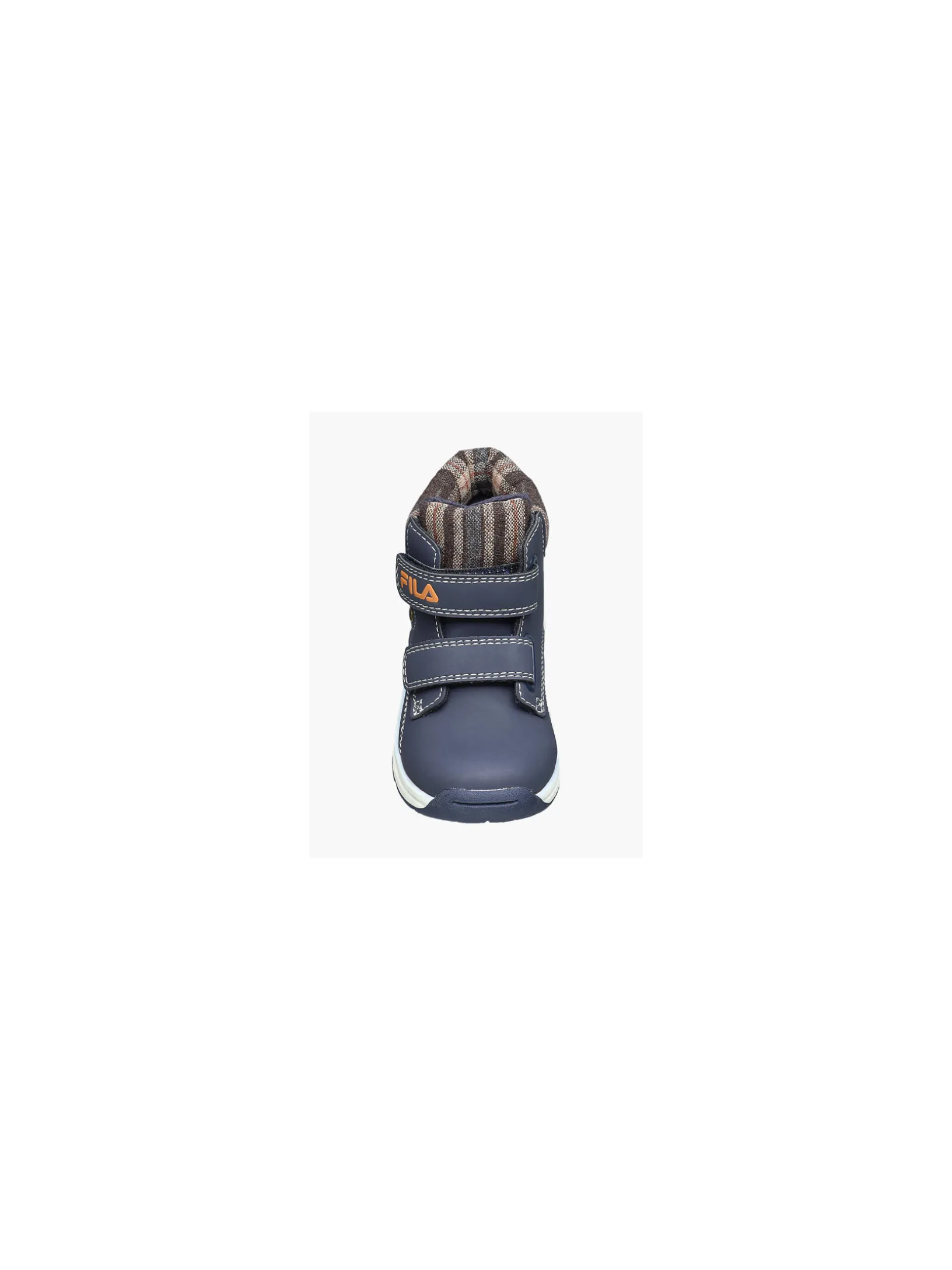 Toddler Boys Navy Twin Strap Fila Boots