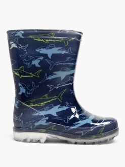 Toddler Boys Shark Wellies
