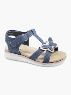 Toddler Girl Butterfly Denim Sandals