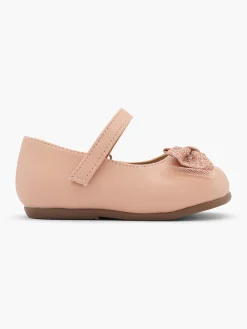 Toddler Girl Glitter Bow Ballerina