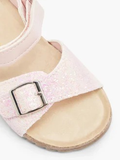 Toddler Girl Glitter Footbed Sandal