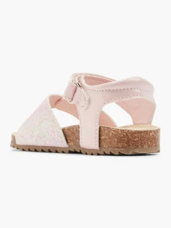 Toddler Girl Glitter Footbed Sandal