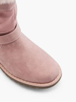 Toddler Girl Glitter Heart Long Boot