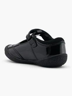 Toddler Girl Leather Hush Puppies T-Bar School Shoe