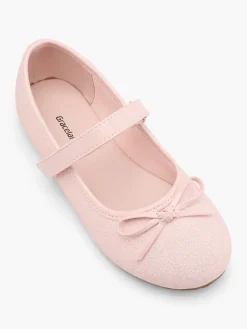Toddler Girl Pink Glitter Ballerina