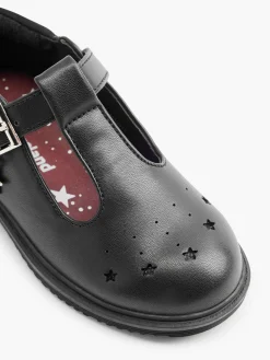 Toddler Girl T-Bar Shoe With Star Detail