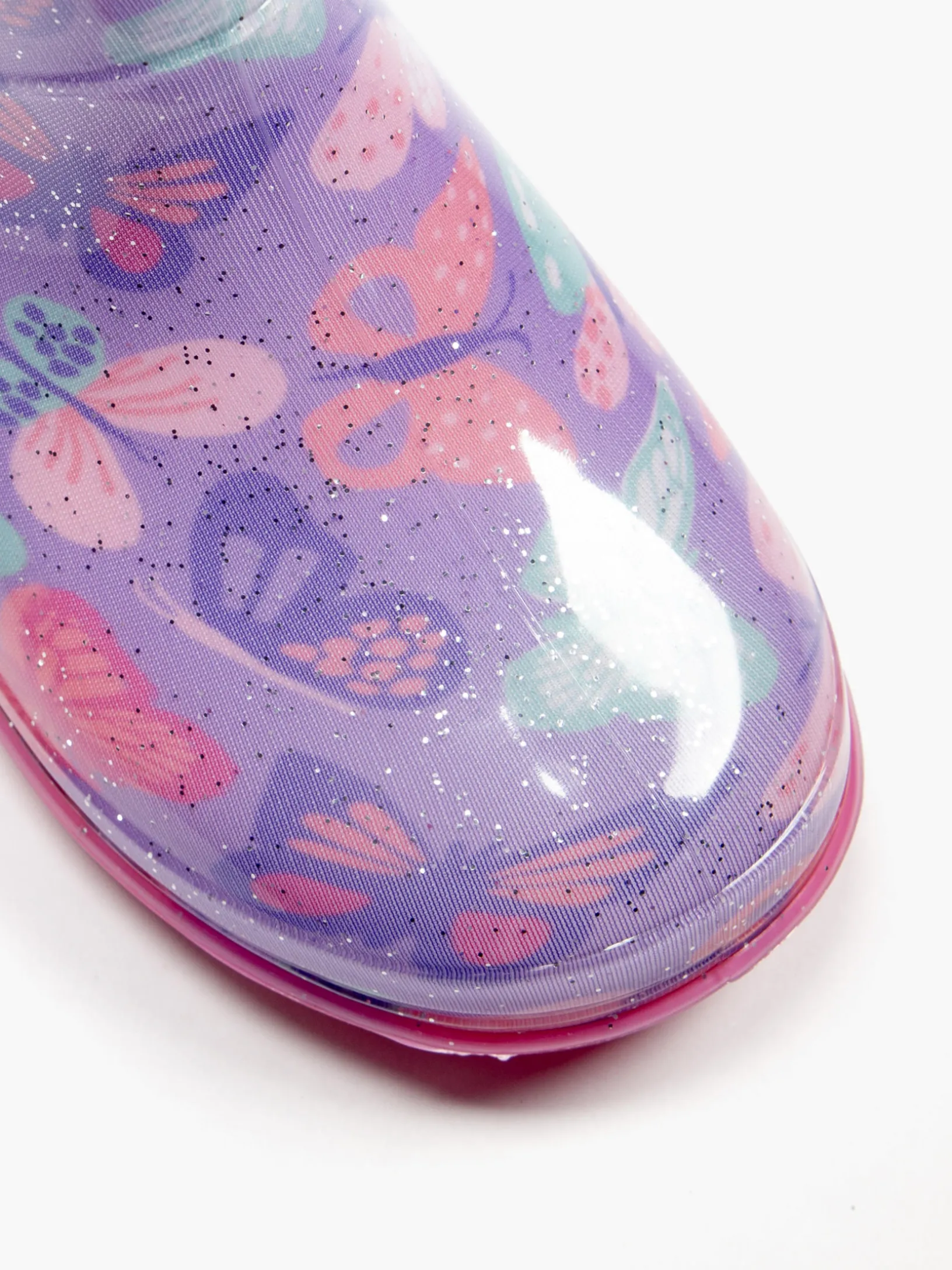 Toddler Girls Butterfly Wellies