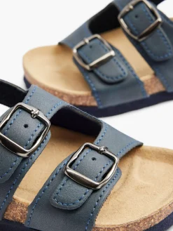 Victory Toddler Blue Footbed Sandal