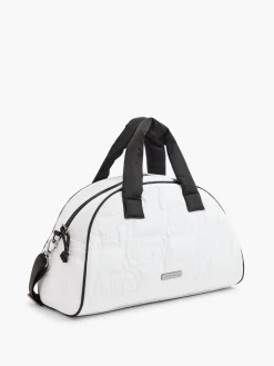 White and Black Contrast Skechers Bowling Bag