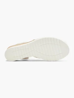 White Jewelled Comfort Gladiator Sandal