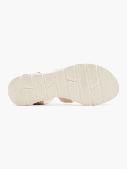 White Multi Strapped Chunky Sandal