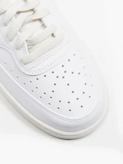 White/Obsidian Court Vision Low Trainers