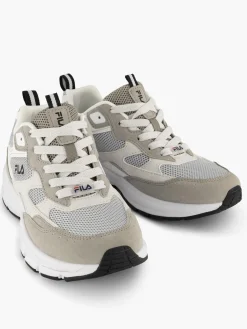 White/Silver/Grey Runner Trainers