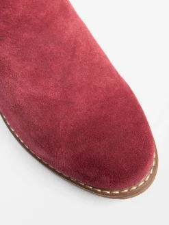 Wine Ankle Chelsea Boot