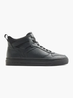 Women's Black Hi-Top Trainers