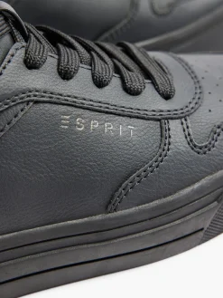 Women's Black Hi-Top Trainers