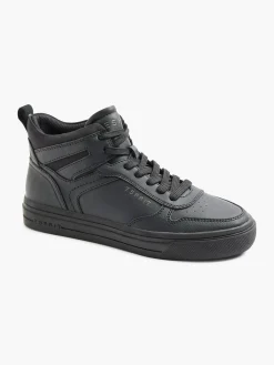 Women's Black Hi-Top Trainers