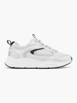Women's Metallic Casual Chunky Runner Trainer
